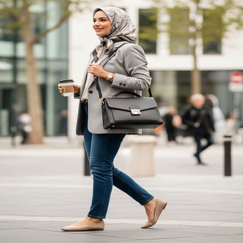 استایل روزمره با کیف دوشی زنانه