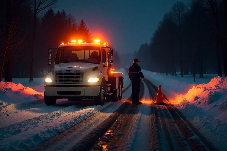 خرابی خودرو در جاده‌های خلوت یا شب