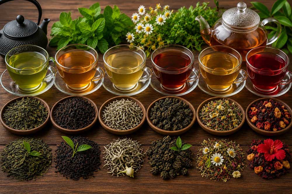 انواع چای